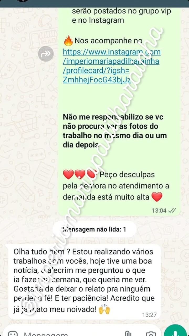Depoimento de cliente